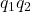 q_1​ q_2
