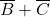 \overline{B} + \overline{C}